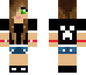 girl with creeper t