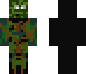 the cool camo soldier