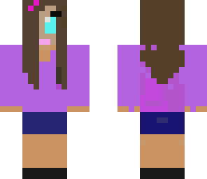 purple girl