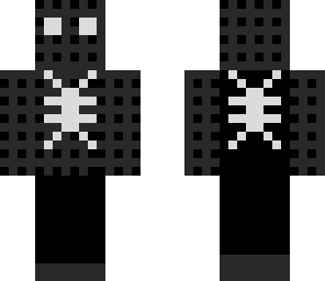 spider-man in black