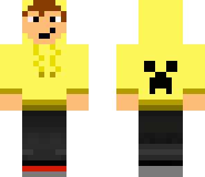 yellow creeper hoodie