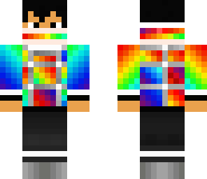 cool rainbow guy