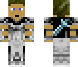 heavily armored adventurer tanned version