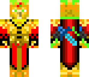 green gold king of knights