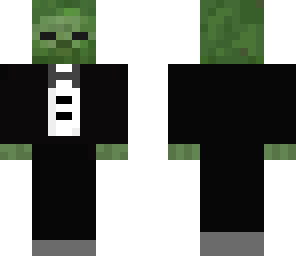 zombie in black