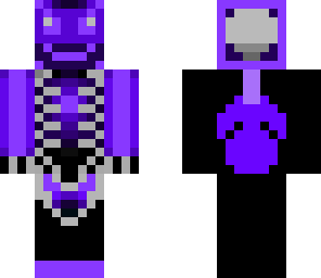 purple sonic skeleton