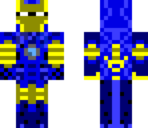 blue iron-man