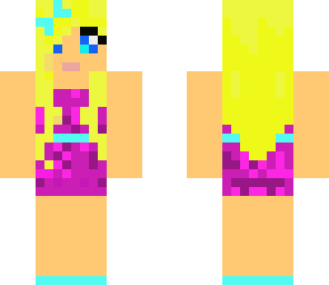prom girl pink