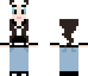 gril in panda hood