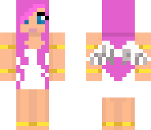 pink hair angel edit
