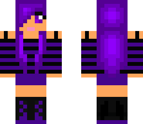 purple girl
