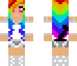 rainbow hair