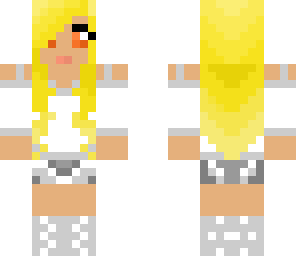 yellow hair