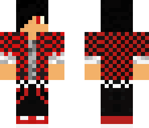 guy with red jacket
