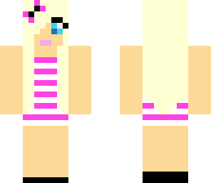 pink dress