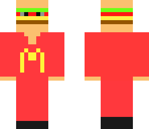 cheeseburger man