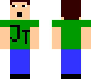 jt t-shird und brille mit fail am arm