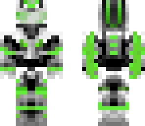 future robot green