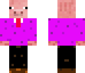 fancy dressed pig ready for wedding
