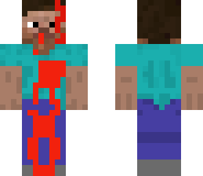 steeve hugged a creeper