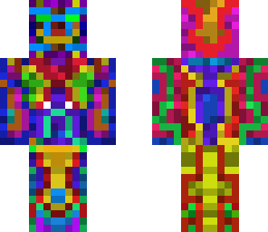 colourful rainbow guy