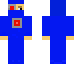 blue robotic ninja