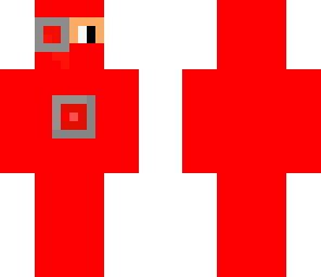 red robotic ninja