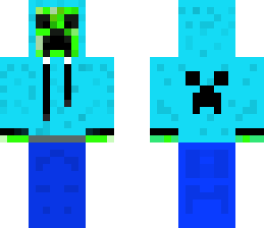 creeper in a hoodie
