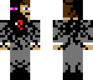 infected steve suit