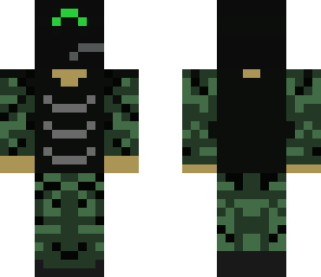 camouflage soldier skin with nightvision googles