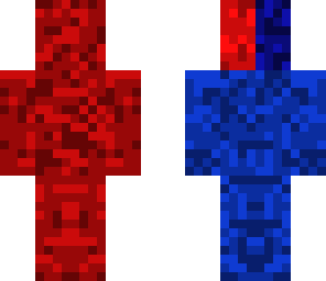 mix blue red