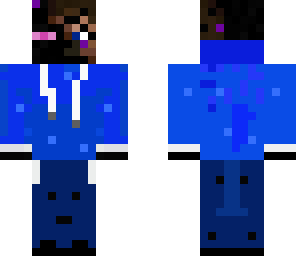 endersteve with blue hoddie