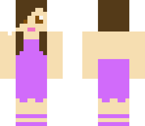 preaty in purple with hair band