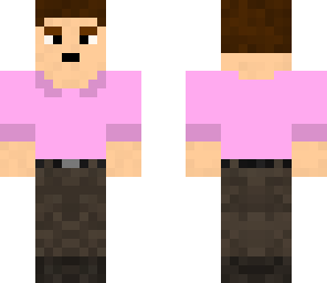 pink shirt