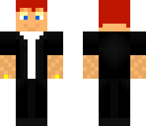 redhead tuxedo