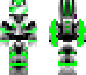 future robot green