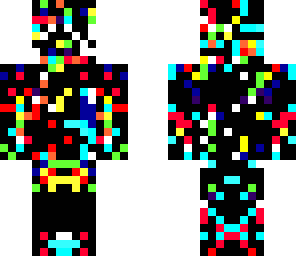 rainbow colours