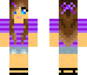 t-shirt purple girl