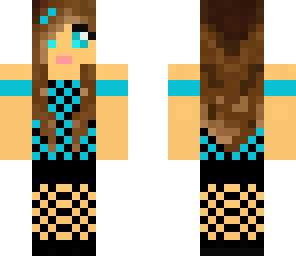 blue cool girl