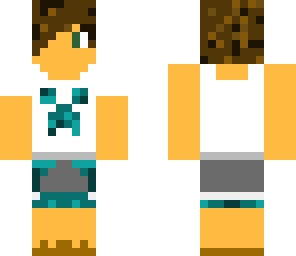 cool creeper-shirt boy