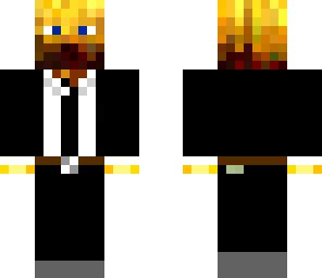 blaze in a suit