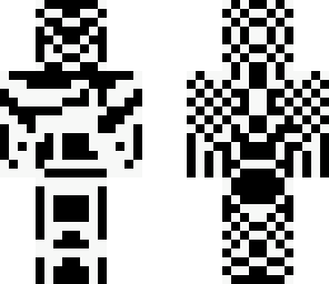 white and black guy