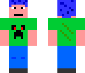 creeper boy with headphones