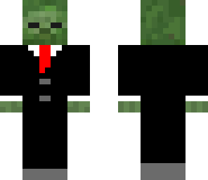 zombie in a suit