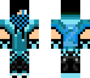 blue man