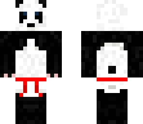 panda in boxers