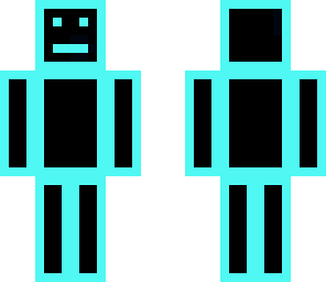 neon robot