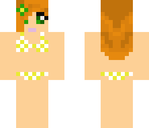 yellow polka dot bikini
