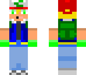 toon link - ash cosplay