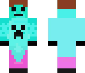 blueman with creeper